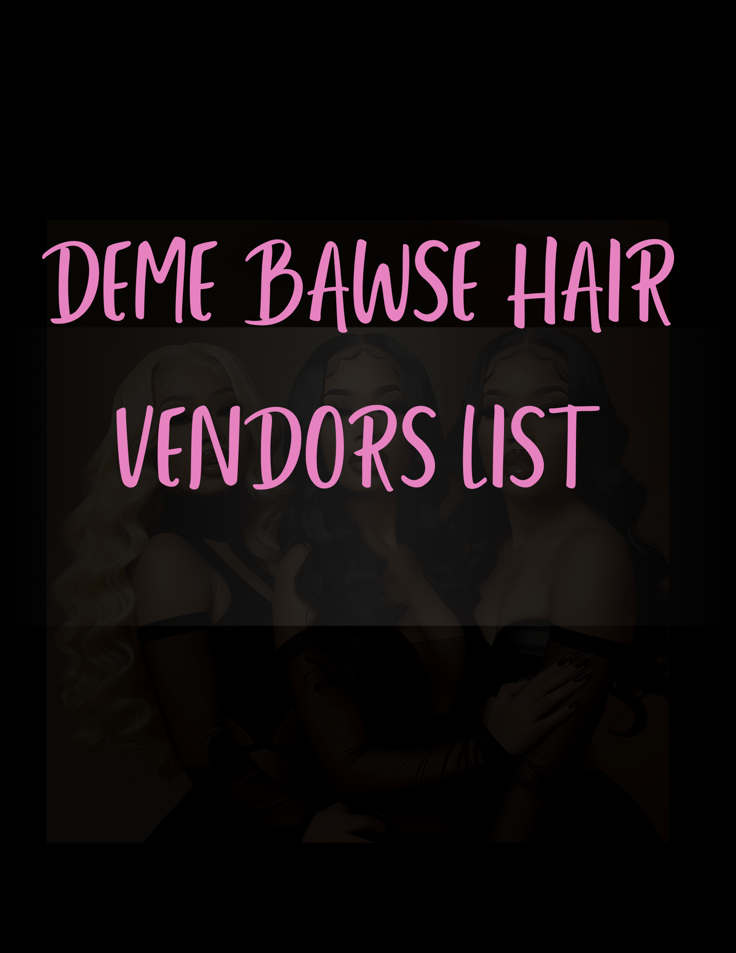 Vendors List